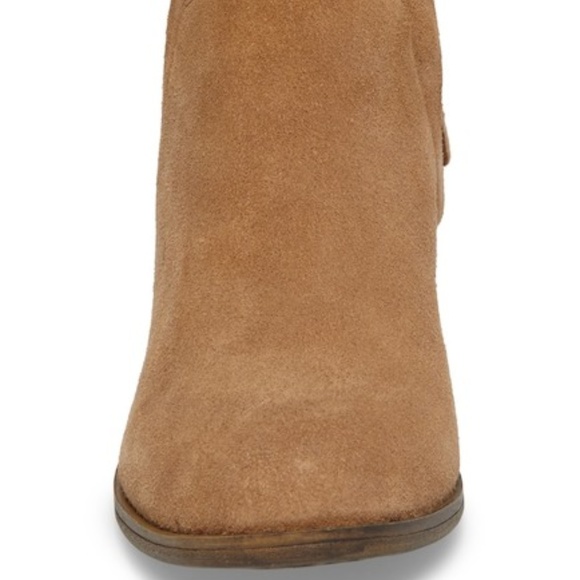 TOMs Deia Light Brown Bootie Suede Ankle Boot 7.5 - Picture 6 of 7